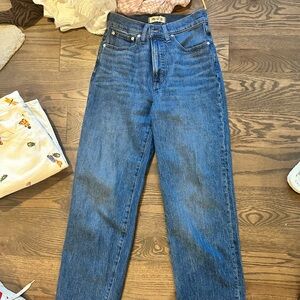 The perfect vintage wide leg jean